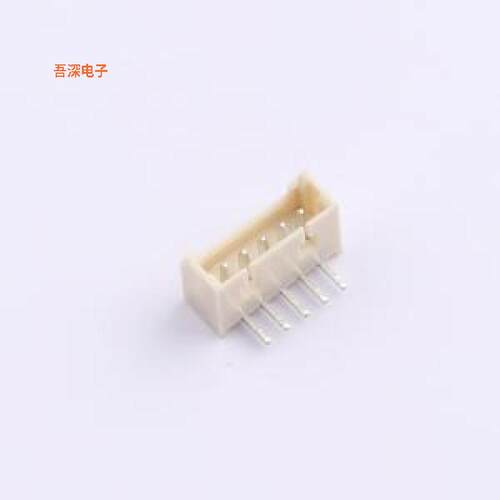 XD-1.25-5AW |配套XD-1.25-5Y线对板针座弯插,P=1.25mm