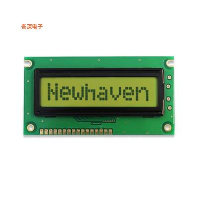 NHD-0108FZ-RN-YBW|8.0LCD MOD 8 DIG 8 X 1 REFLECTIV