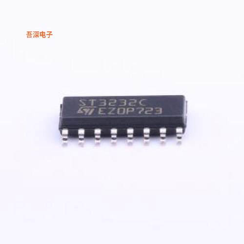 ST3232CDR |原装SOIC-16RS232芯片