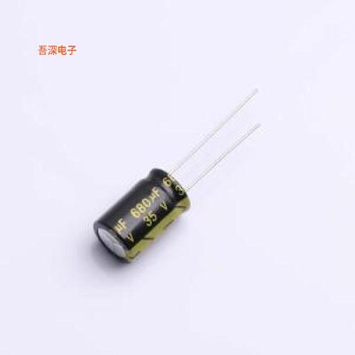 CD26G1VM681G160T |直插铝电解电容长寿命，5000H at 105℃