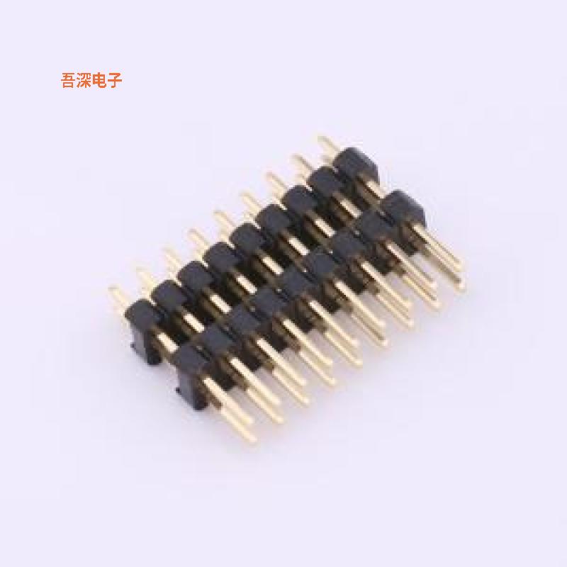 X6522WV-2x09H-C60D30-E80 |排针(X6522)2.54双排双塑