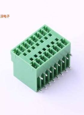 KF2EDGRH-3.81-2*8P |原装弯插,P=3.81mm插拔式接线