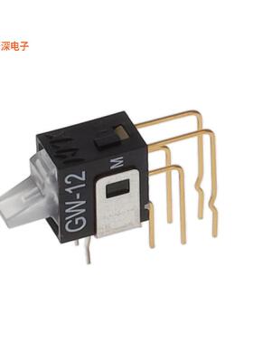 GW12LJVF |通孔，直角，垂直SWITCH ROCKER SPDT 0.4VA 28V
