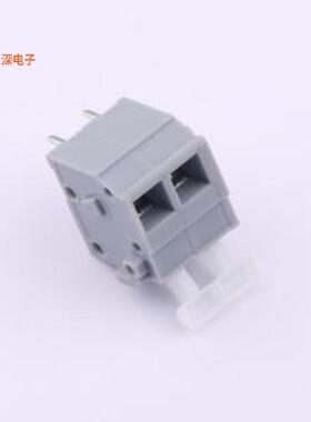 KF242V-5.0-2P |灰色弹簧式接线插件,P=5mm