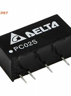PC02S1215A |隔离模块DC DC CONVERTER 15V 2W