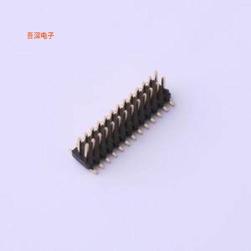 X1321WVS-2x13J-C40D53 |排针上针4.0,PB0.1mm,6T料,Au足1u