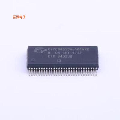 CY7C68013A-56PVXC |原装SSOP-56-300mil单片机(MCU/MPU/SOC)