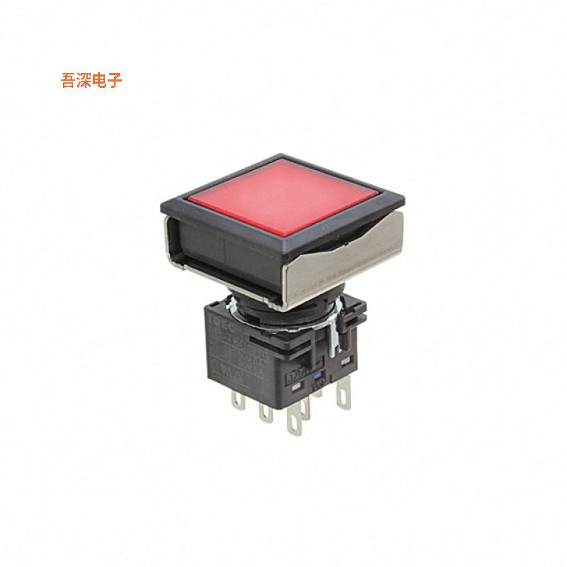 LBW7L-M1T64R |前面板安装LBW FLUSH ILLD PB MOME. RED