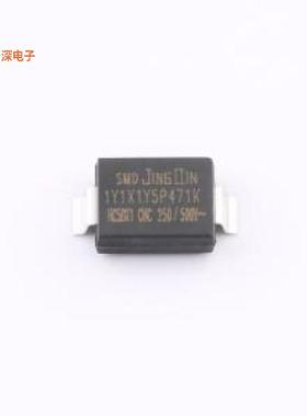 SMD-1Y1X1Y5P471K500VAC2H |原装SMD,7x5.6mm安规