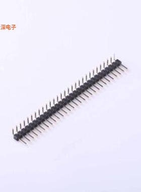 X6511WR-29H-C60D30R2 |高镀金 抗氧化排针弯插,P=2.54mm