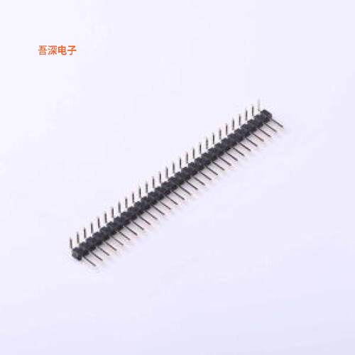 X6511WR-29H-C60D30R2 |高镀金 抗氧化排针弯插,P=2.54mm