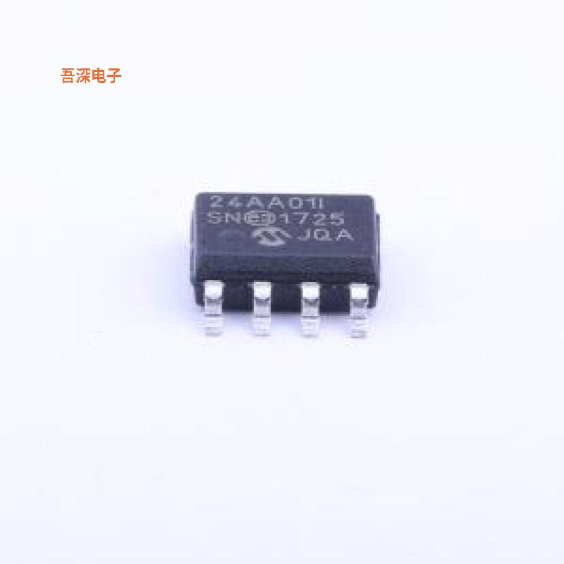 24AA01-I/SN |原装SOIC-8IC EEPROM 1KBIT I2C 400KHZ 8SOIC