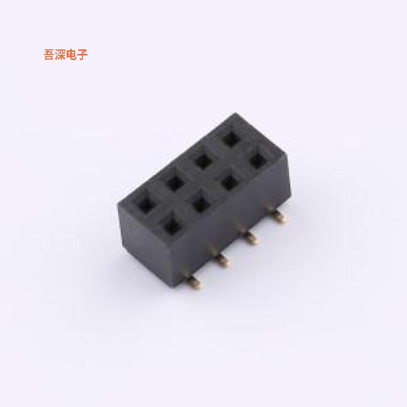 HC-PM254-5.0H-2x4PS-02A |原装SMD,P=2.54mm排母