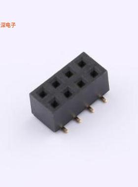 HC-PM254-5.0H-2x4PS-02A |原装SMD,P=2.54mm排母