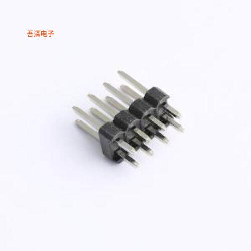 PZ2.54V-1208P-H25 |排针间距:2.54mm 2x4P 直插 方针