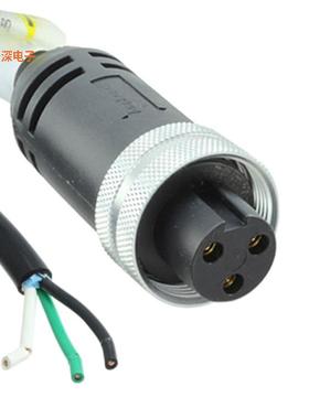 P29004-M10 |插头CIRC CBL 3POS PLUG TO WIRE 32.8'