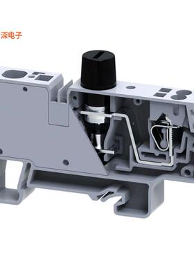 CXVFB|断连DIN TERM BLK SPRING FUSE 5X25M