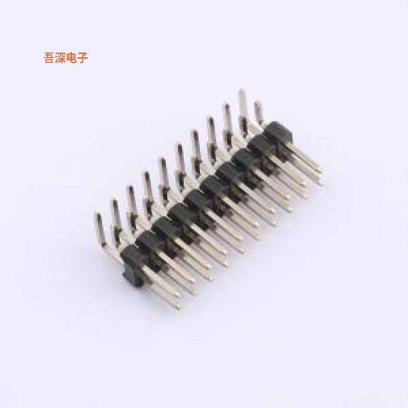 PH2.54-07-10PWS |原装弯插,P=2.54mm排针