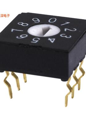 RDS-10S-1045-D |BCDSWITCH ROTARY DIP BCD 0.025A 24V