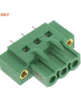 1943658 |接头，母型插口TERM BLOCK HDR 3POS 5.08MM
