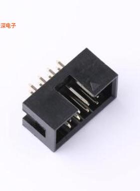 BH254V-08P |原装插件,P=2.54mmIDC刺破式(牛角/简牛)