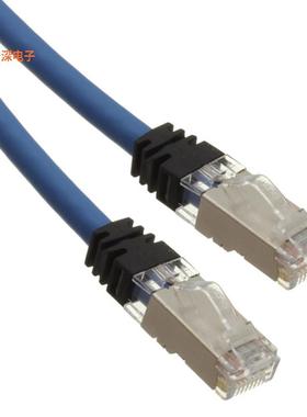 STP6X12MBU |圆形线缆CABLE MOD 8P8C PLUG-PLUG 39.37'