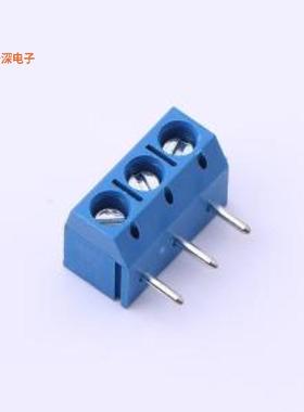 MX301R-5.0-03P-BU01-Cu-Y-A |原装弯插,P=5mm螺钉式接线