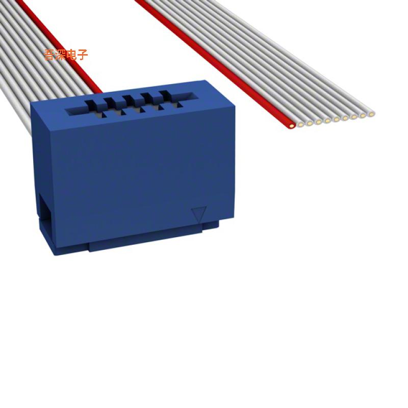 C1EXS-1036G |卡边至缆线（扁平）IDC CABLE - CCE10S/AE10G/X