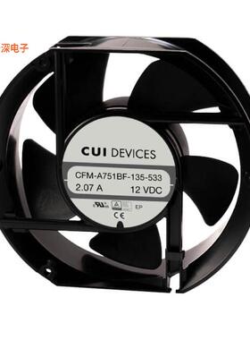 CFM-A751BF-135-533 |12VDCFAN AXIAL 172X51.5MM 12VDC WIRE