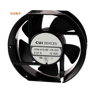 623 24VDCFAN AXIAL CFM 24VDC 253 172X51.5MM WIRE A751BF