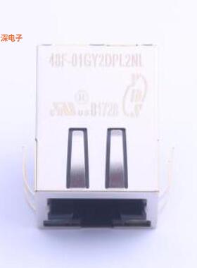 48F-01GY2DPL2NL |原装插件以太网(RJ45 RJ11)