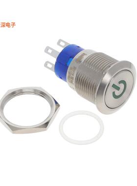 MAV19D0F11P63JQ |原装全新ANTI-VANDAL SWITCH, 19MM, IP 67,
