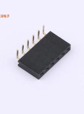 XDM254-1-06-W-8.5-G0 |原装弯插,P=2.54mm排母