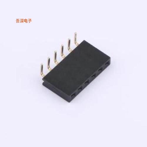 XDM254-1-06-W-8.5-G0 |原装弯插,P=2.54mm排母