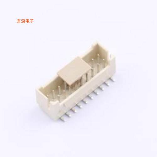 M2026VS-2X10P|带扣线对板针座SMD,P=2m