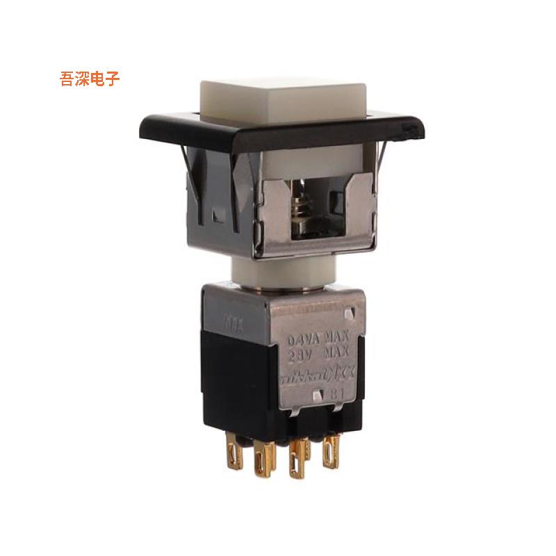 EB2085G-B-J51A |原装全新SWITCH PUSHBUTTON DPDT 0.4VA 28V