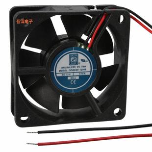 12HB 12VDC 12VDCFAN 60X20MM WIRE AXIAL OD6020