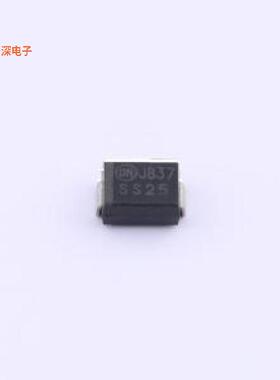 SS25 |原装DO-214AA(SMB)DIODE SCHOTTKY 50V 2A DO214AA