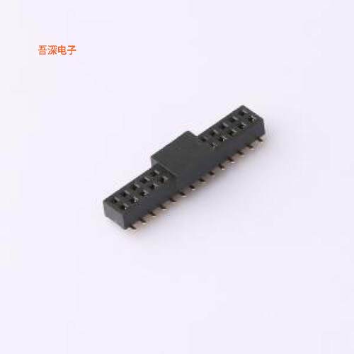 F321-1214A4CMUB2|带定位柱 镀金3U排母SMD,P=1.27m