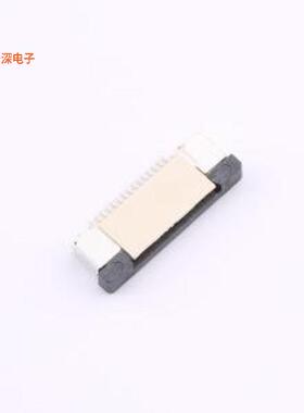 HC-FPC-0.5-15P-CSH20|原装SMD,P=0.5mm,卧贴FFC/FP