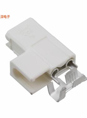 1969109-2 |成角度 - 90°，旗形CONN QC RCPT 14-18AWG 0.250