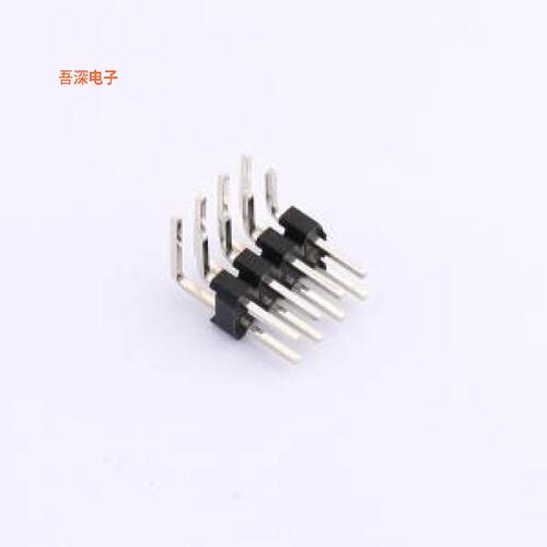 FG-PZ2.0-2-04PW |排针2.0 2*4 塑高2.0 弯插排针弯插,P=2mm