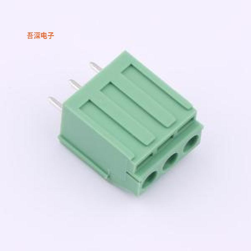 KF129L-5.08-3P |螺钉式接线绿色铜环保一字可拼