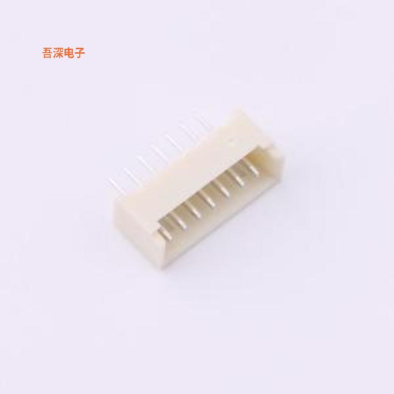 A125F1L1-2W7P41 |MX1.25 1x7P 直插线对板针座插件,P=1.25mm