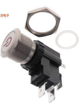 AVH19MSFP3122604 |原装全新SWITCH PUSHBUTTON SPDT 26A 125V