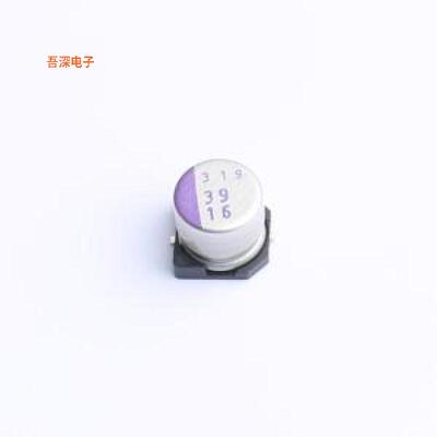 16SVP39M|原装SMD,D6.3xL6mmCAP ALUM POLY 39UF 20% 16V SM