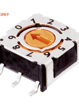 P36SMT 103 |十六进制SWITCH ROTARY DIP  HEXADECIMAL 1
