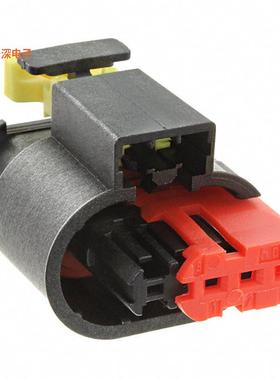 284425-1 |原装全新CONN RCPT HSG 3POS FOR INJECTION