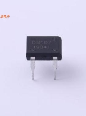 DB107 |原装DB-MBRIDGE RECT 1PHASE 1KV 1A DB-M