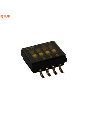 KE04RTGR |SPSTSWITCH SLIDE DIP SPST 0.025A 24V